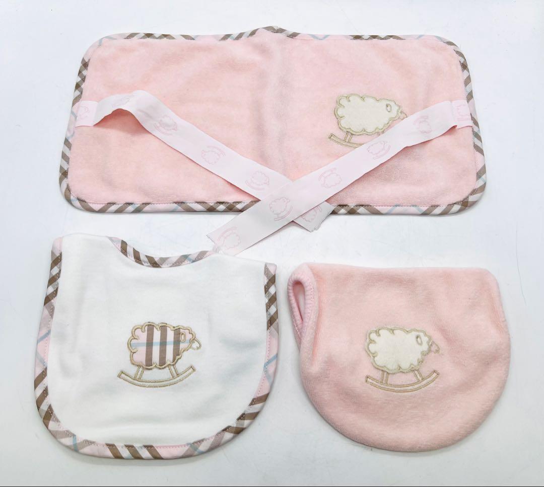 BURBERRY バーバリー ベビー ロンパース スタイ 帽子 手袋 靴下