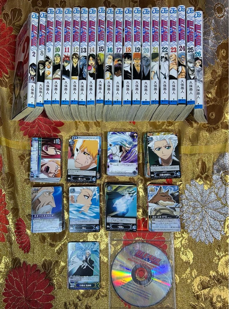 BLEACH カード４１９枚 ＋単行本２０巻＋JPフェスタ限定CDセット