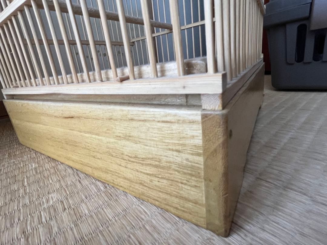 元建具屋職人おじいちゃんの手作り鳥かご