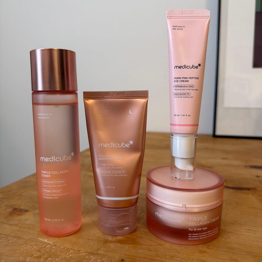 medicube トリプルコラーゲントナーとマスクセット