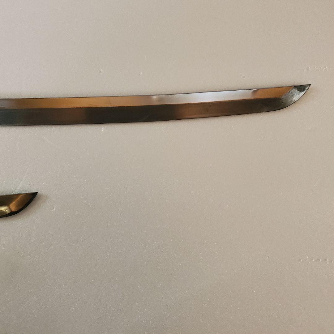 高級模造刀　竹巻鞘　日本刀　大刀一振