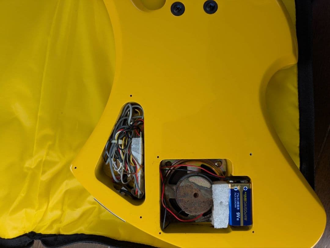 【マイキー】フェルナンデス hide イエローハート Jr. ミニ ギター