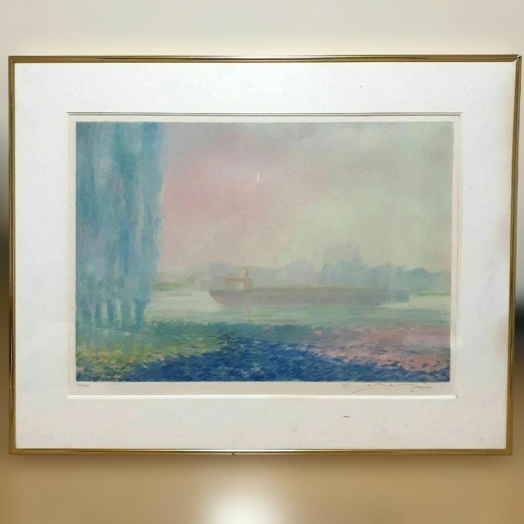 クロード・マヌキアン　リトグラフ