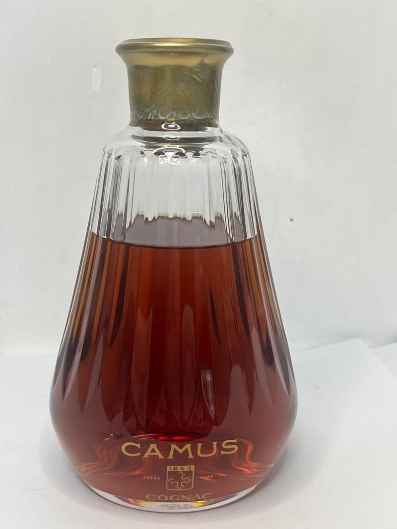 未開封　カミュ　バカラ　カラフェ　コニャック　替栓付き