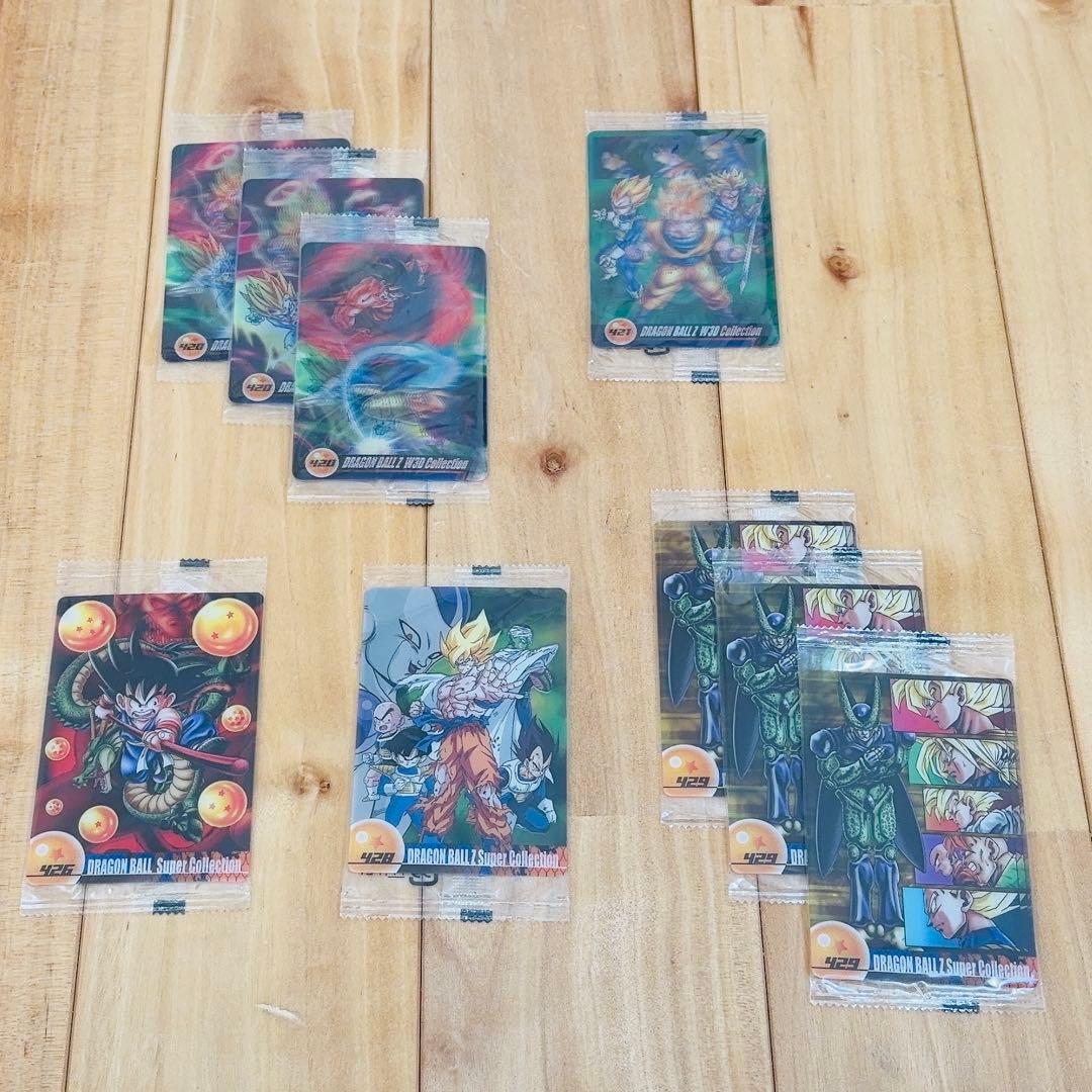 超希少　ドラゴンボール Z 　3Dコレクション　ウエハースカード　レア　レトロ