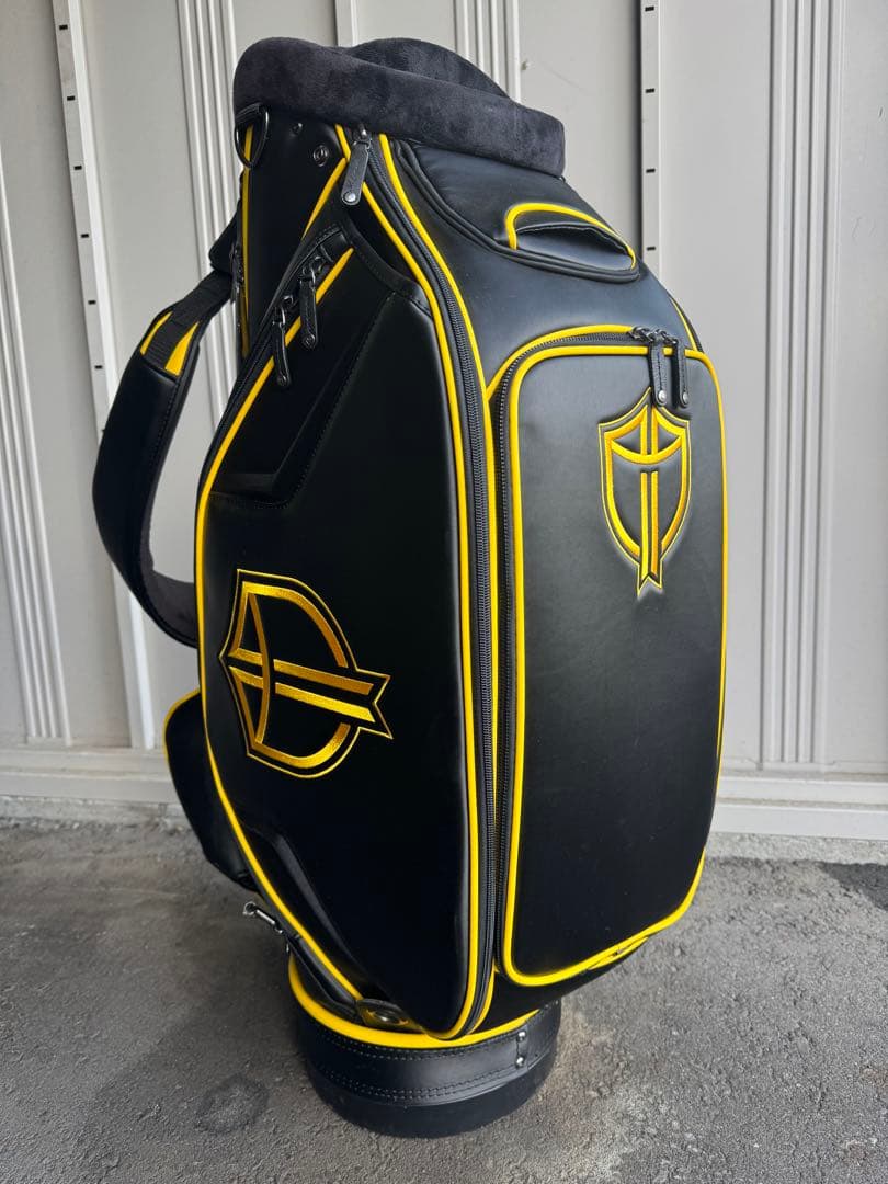 プレジデンツカップ ゴルフバッグ ブラック/イエロー