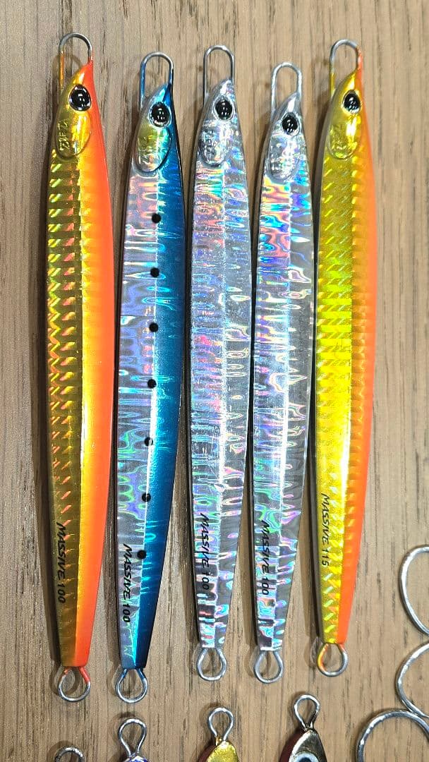 ジギング メタルジグ パームス ジガロ マリア シーフラワー 100g 110g