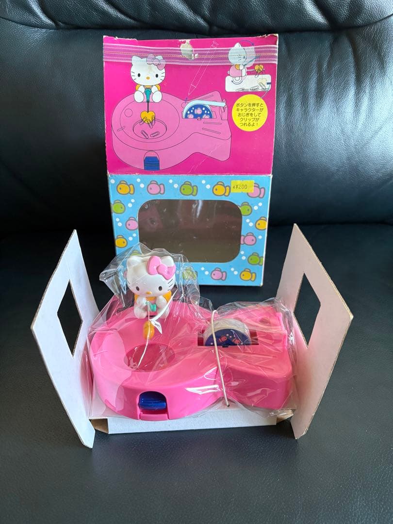 【レア】ハローキティ　クリップフィッシング　テープカッター