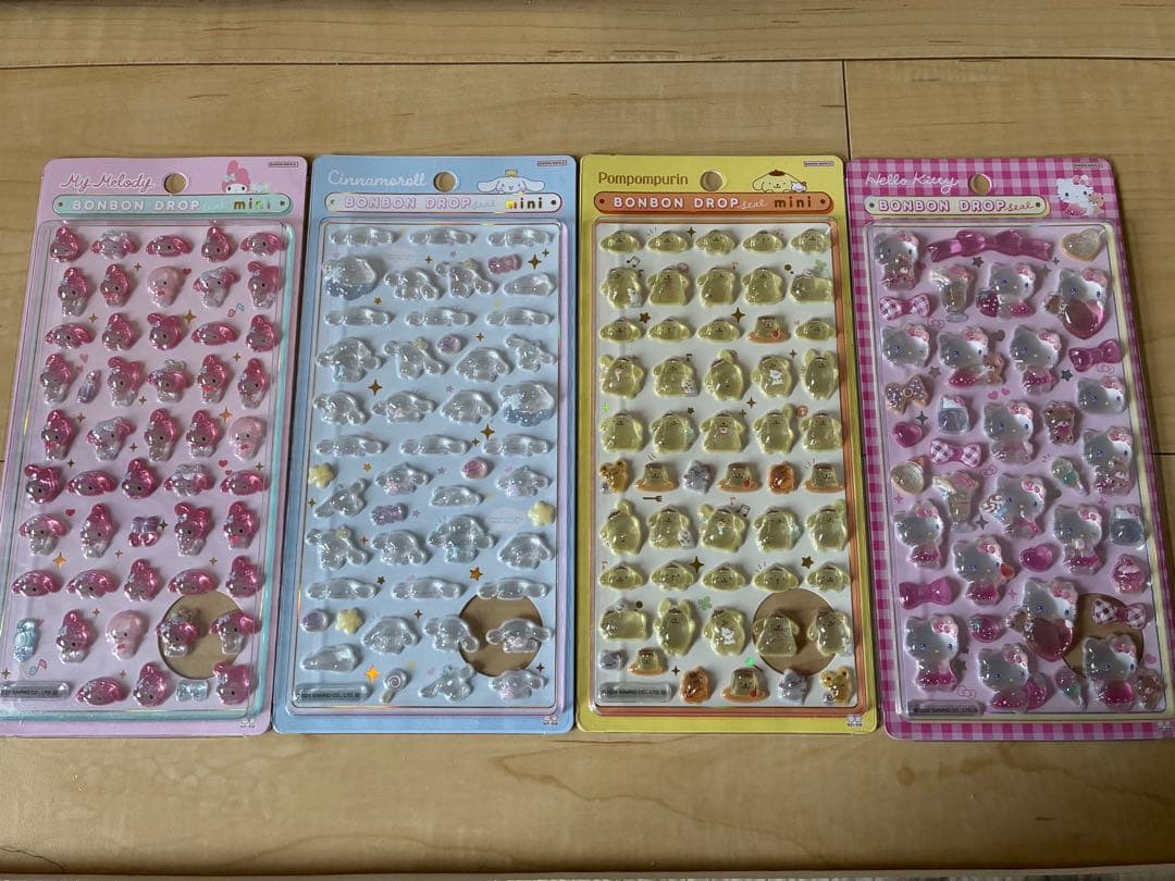 【国内正規品】ボンボンドロップシール サンリオ4種