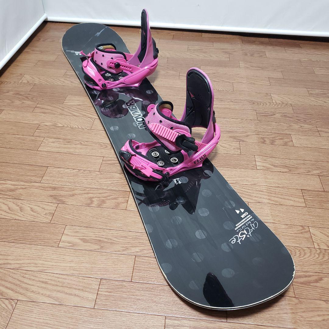NOVEMBER ARTIST FLUX 142cm スノーボードセット