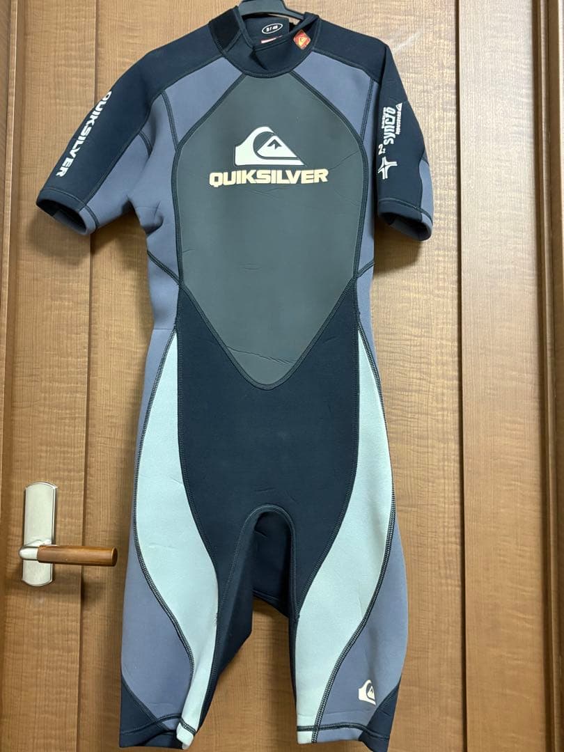 QUIKSILVER 半袖ウェットスーツ S/48