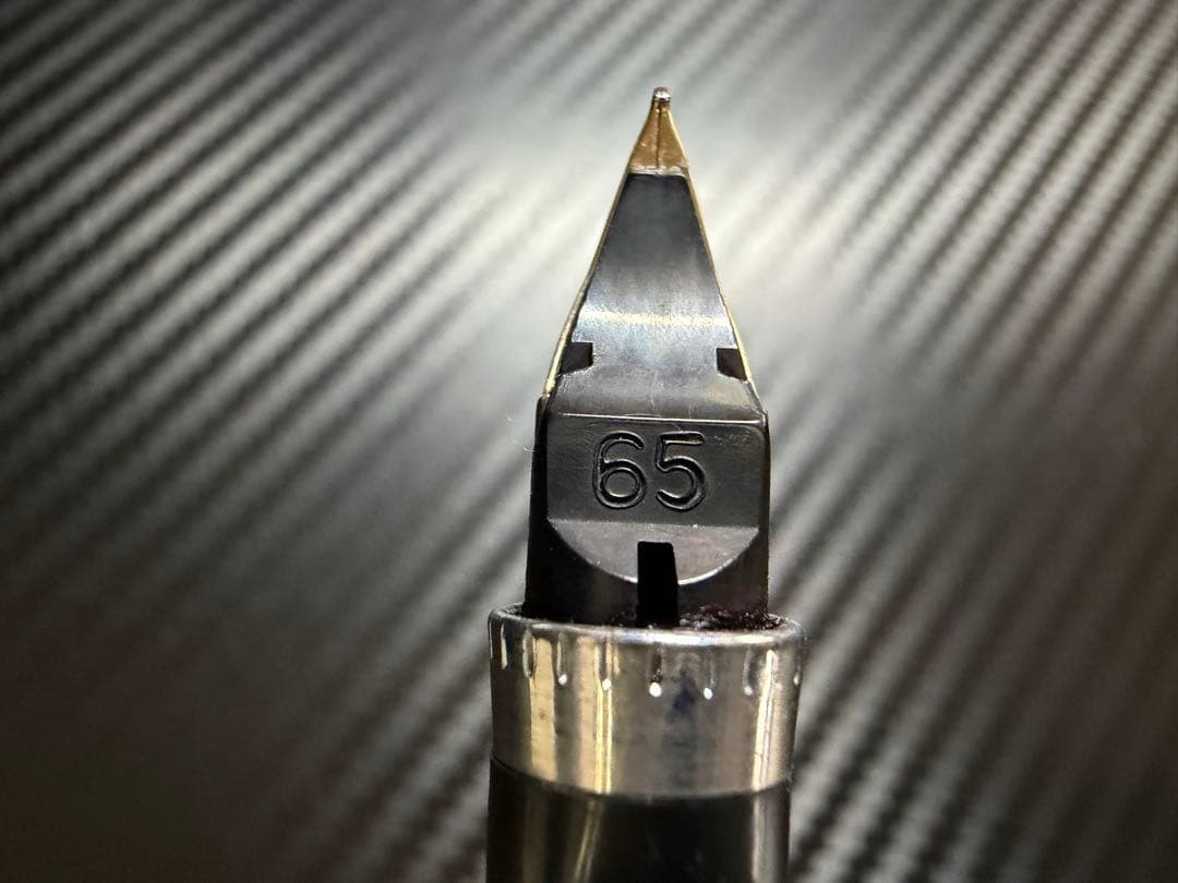 極美品 パーカー フラットトップ 75 65 F 万年筆 スターリングシルバー