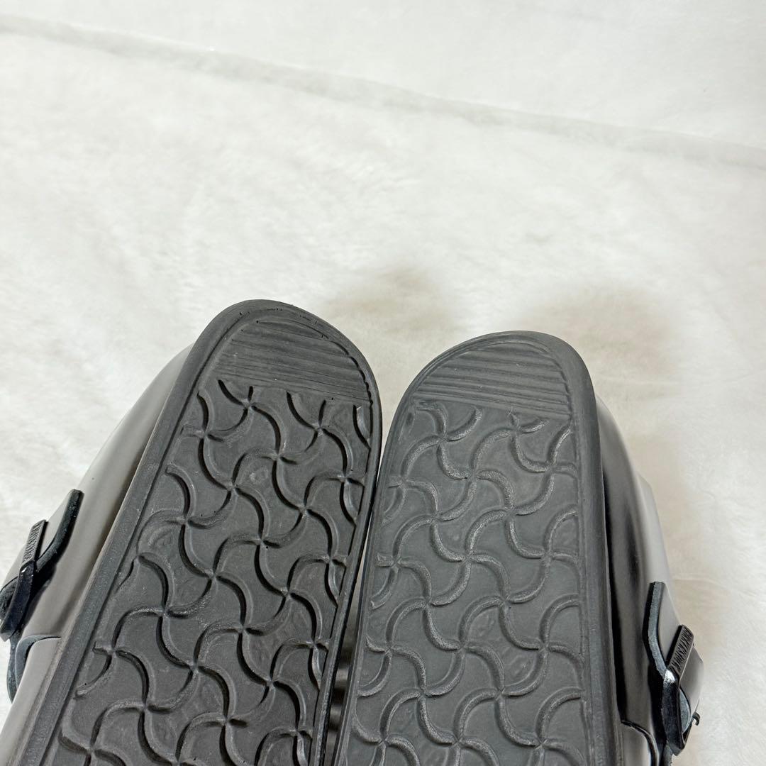 ⭐️未使用品⭐️　ビルケンシュトック　ロンドン　コンフォート　スリッポン　艶有り