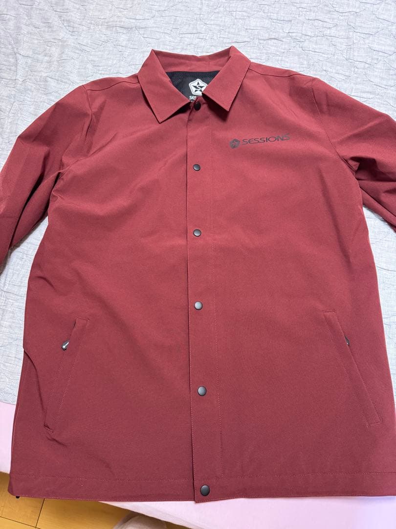 SESSION バーガンディ ジャケット