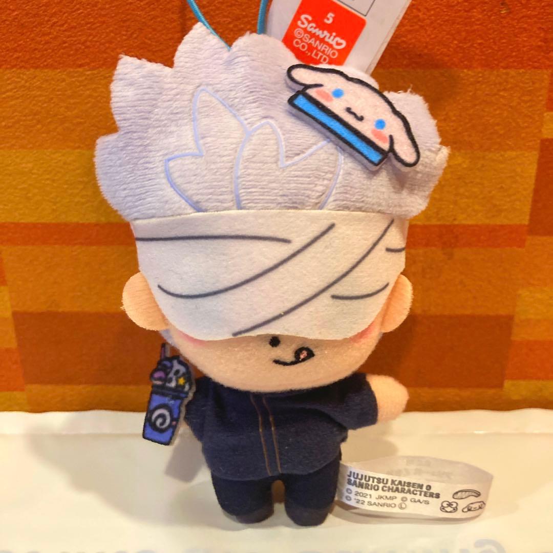 劇場版 呪術廻戦0×サンリオキャラクターズ ぬいぐるみ 五条悟×シナモロール
