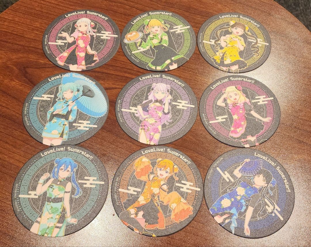 小籠包スタンプラリー コースター 9種　セミコンプ