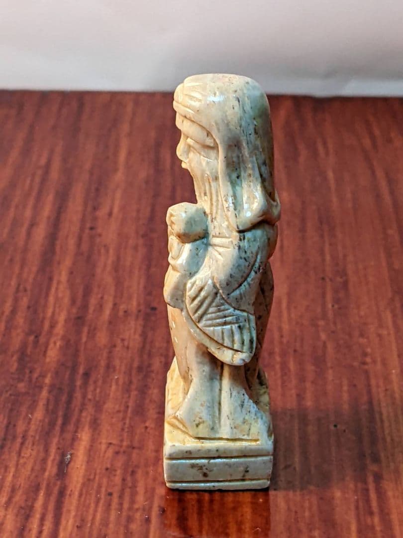骨董品 石彫刻 その２ 仙人 長寿 神様 置物