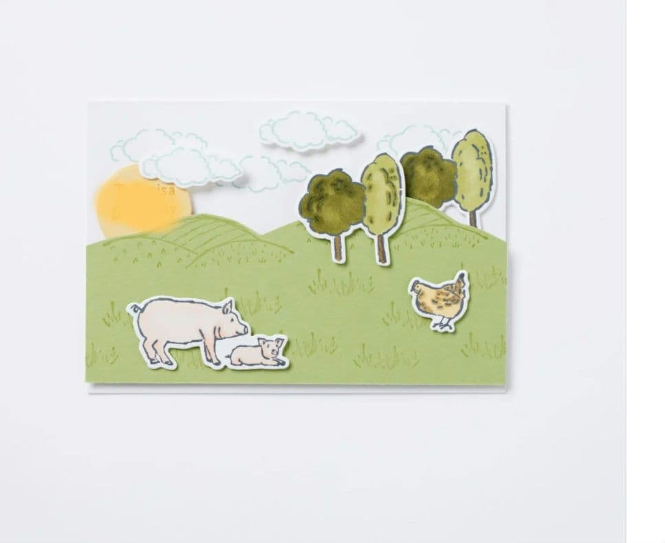 未使用　１点限り！ファームスタンプ＆ダイ　スタンピンアップ