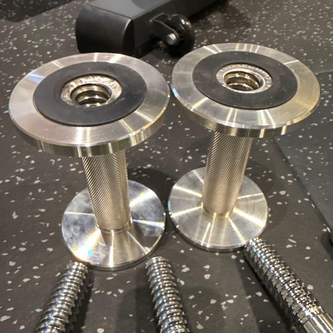 GFCダンベル　ハンドルSUS304 ミドルスクリューセット