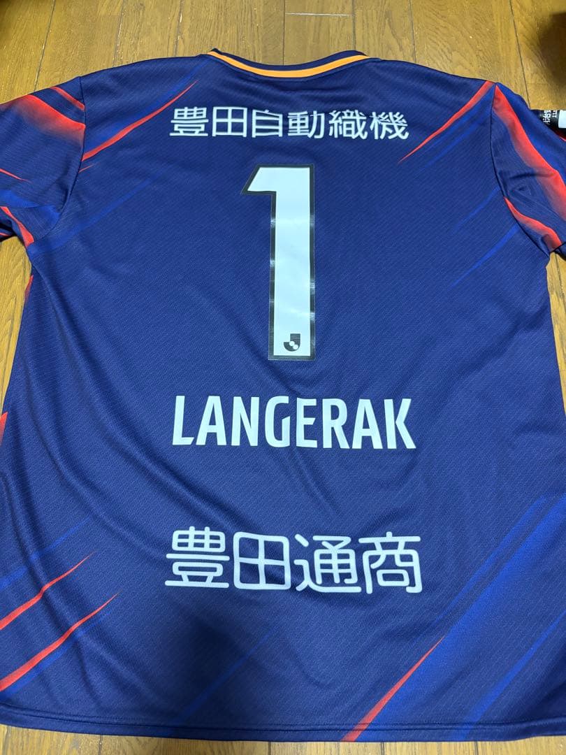 名古屋グランパス 2021 ランゲラック　 レプリカユニフォーム　Lサイズ