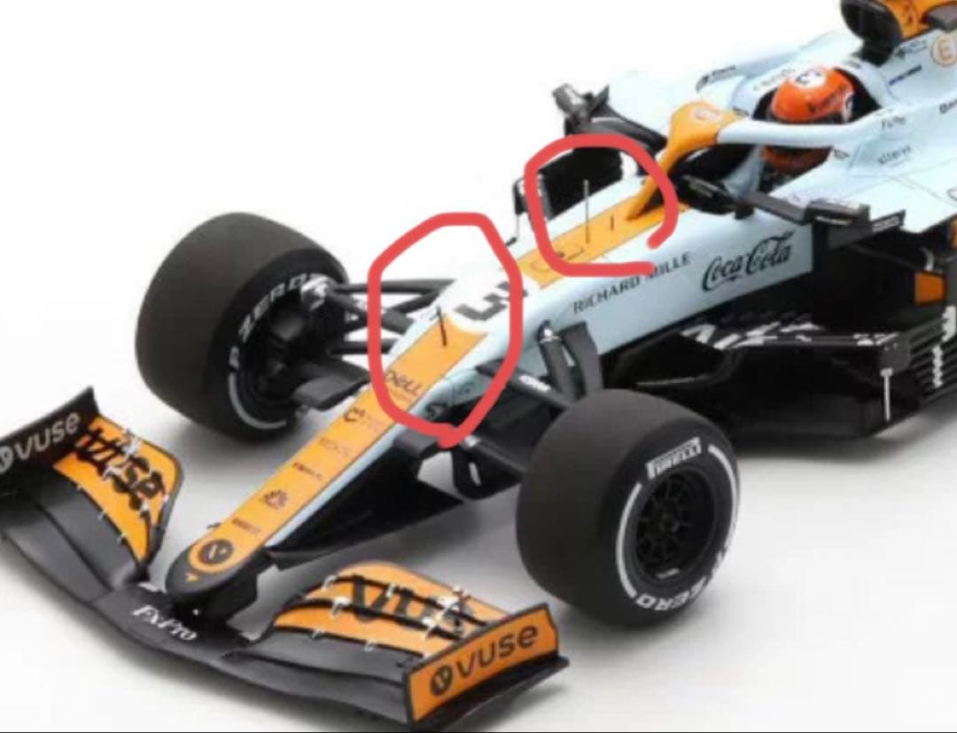 McLaren MCL35M Land Norris ※注意事項あり