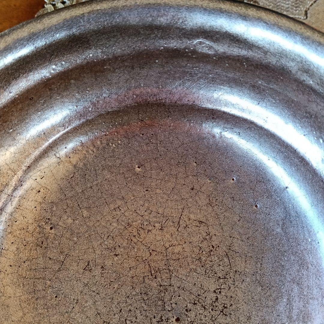 佐々木松楽作　赤楽茶碗