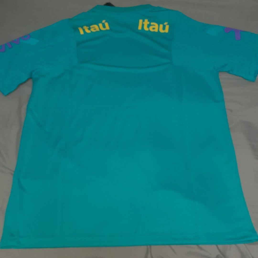 21/22ブラジル代表 トレーニングシャツ フルスポンサーモデル。
