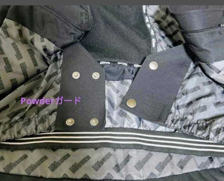 HANSON ブラック スキーウェア Lサイズ