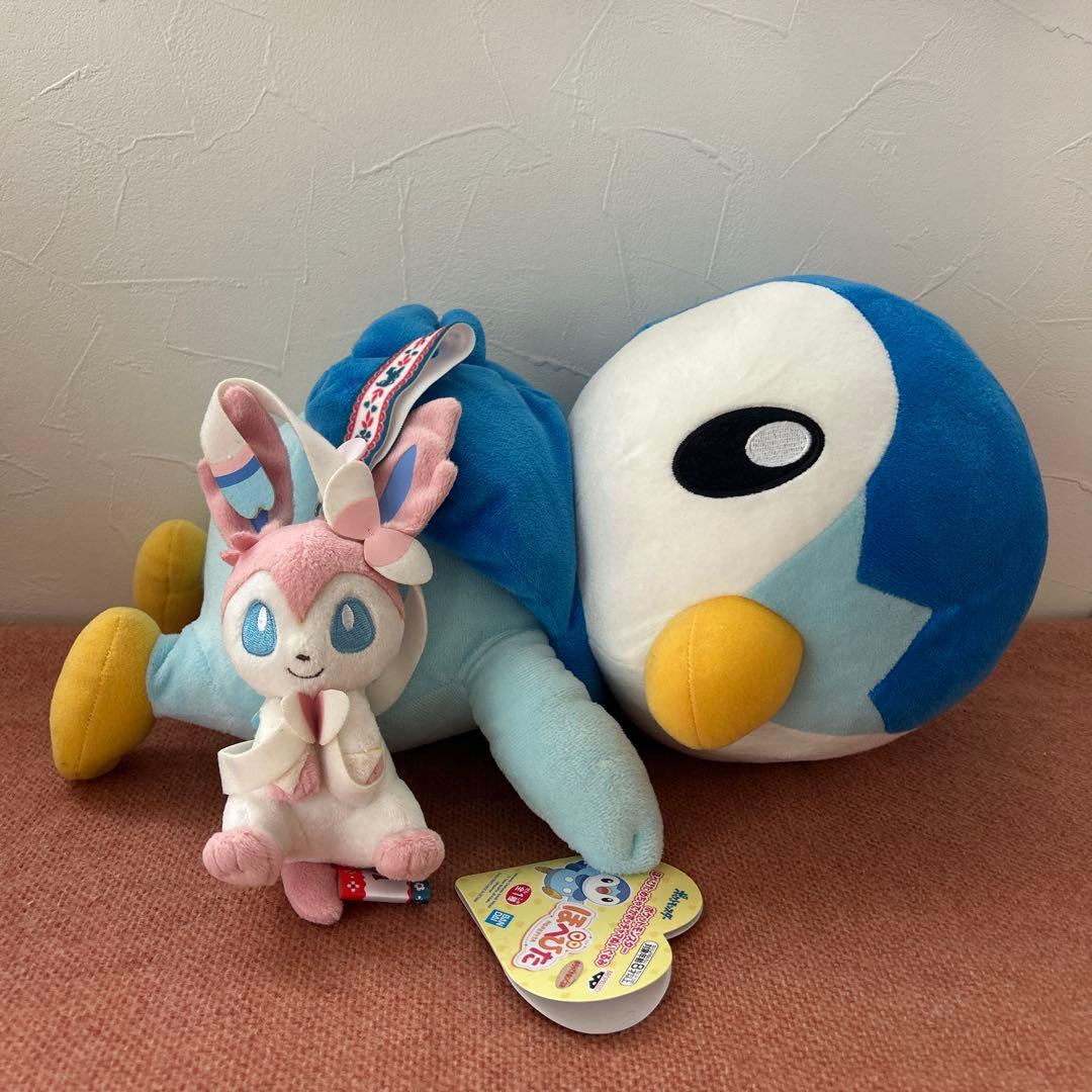 i love eievui カバンに付けられるぬいぐるみ　ニンフィア　ポッチャマ