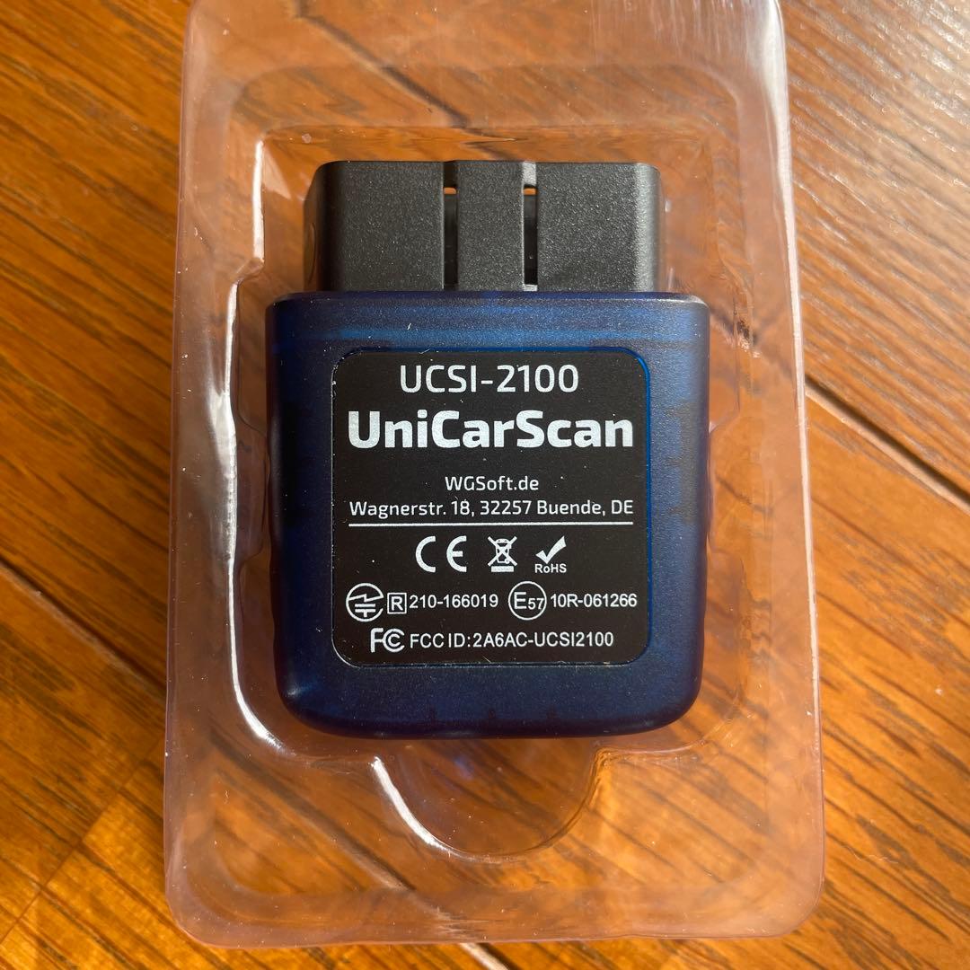 UniCarScan UCSI-2100 OBD2  MINIコーディング