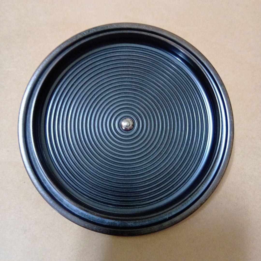 茶道具　鷺地紋真形釜