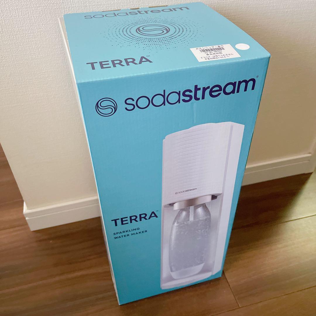 お値下げ【未使用・未開封】sodastream TERRA 炭酸水メーカー