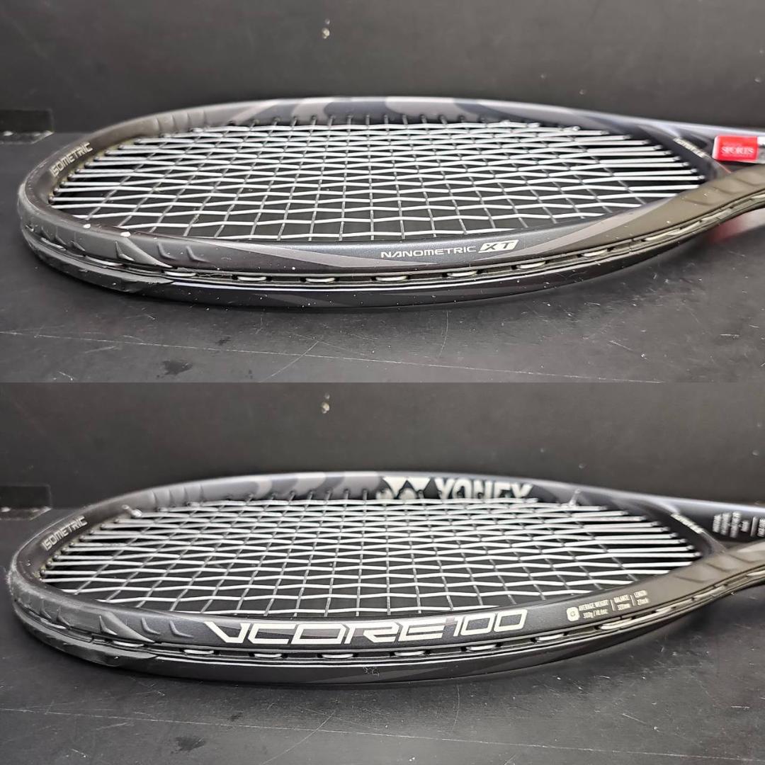 限定モデル　黒　ヨネックス　VCORE 100　硬式テニスラケット　KT-18
