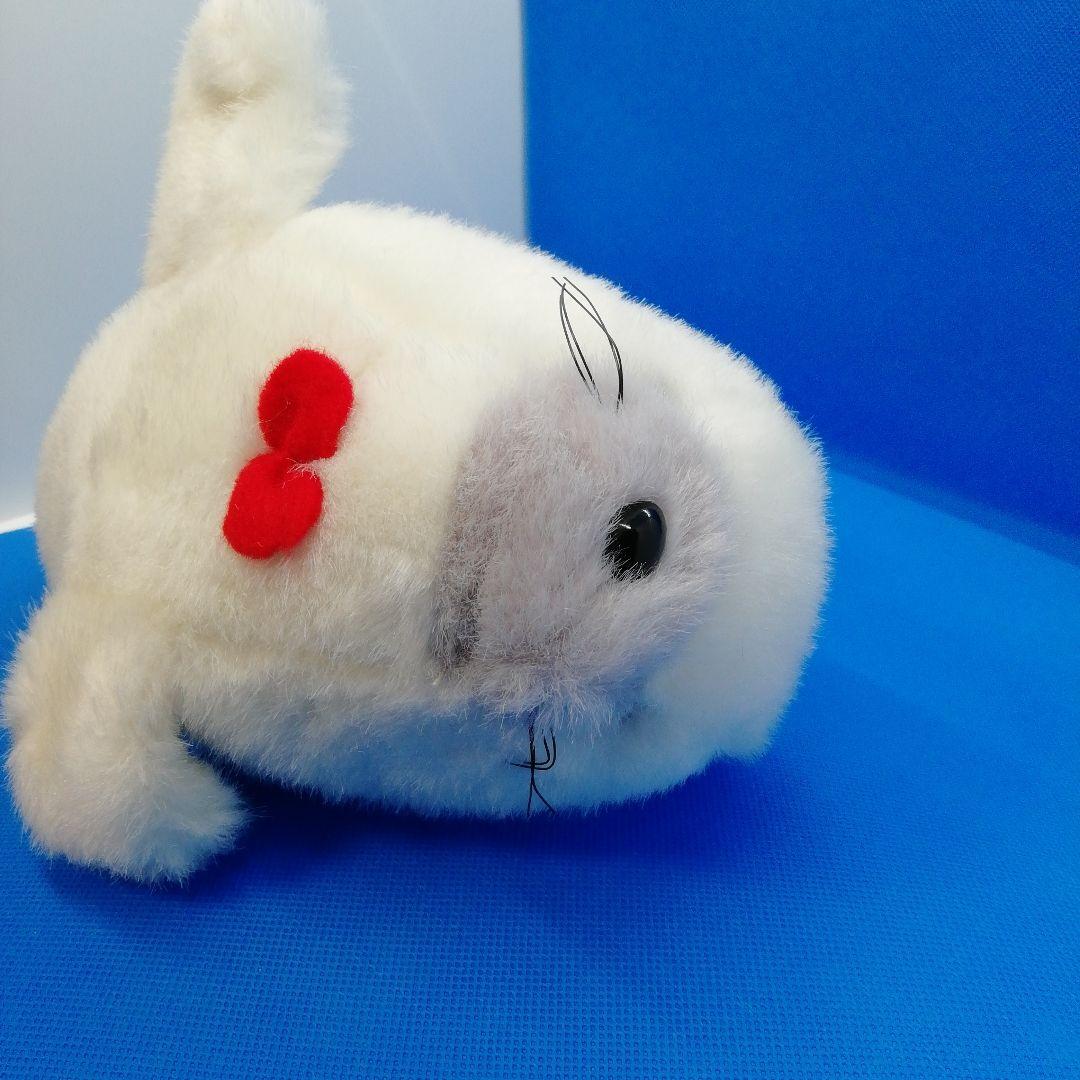 アザラシぬいぐるみ　水族館購入　昭和当時品