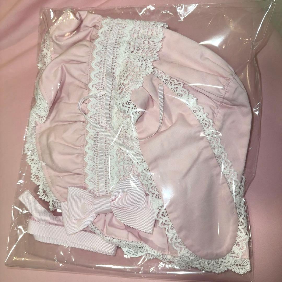 BABY うさみみボンネット【試着のみ美品】