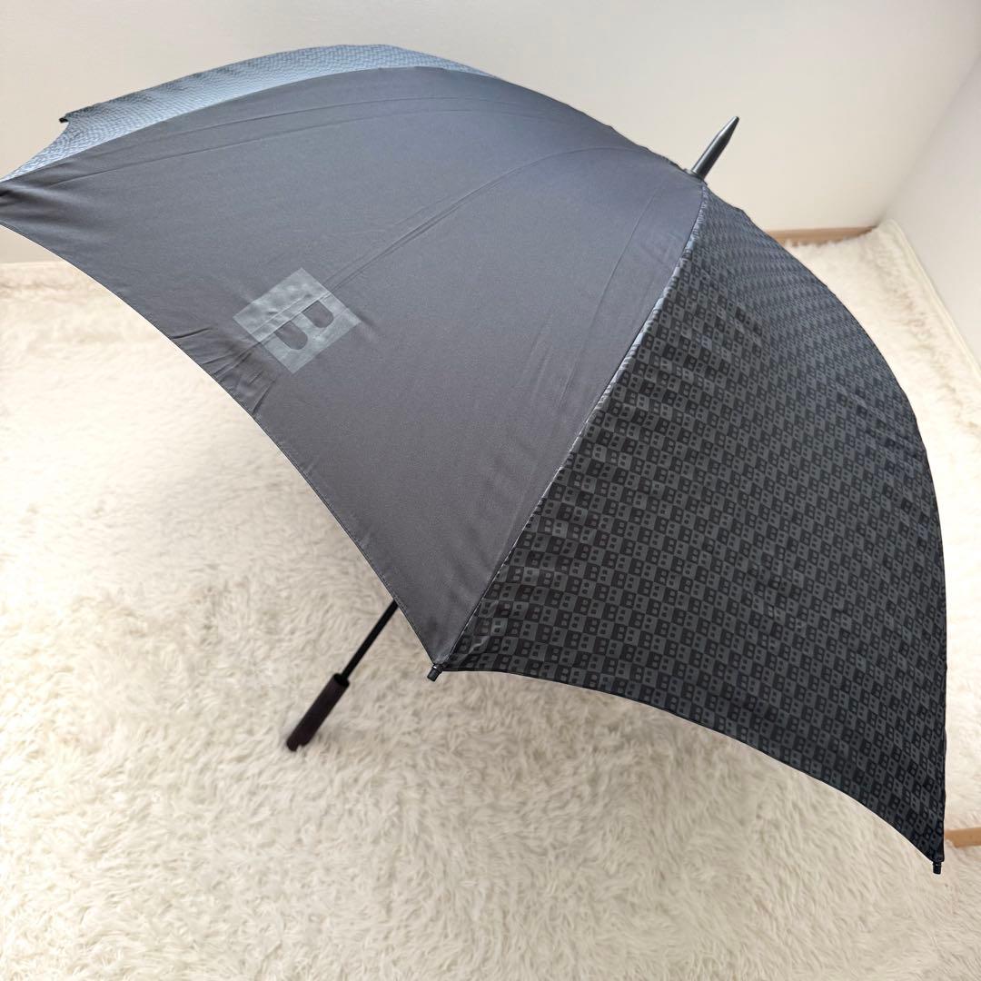 希少✨タグ付✨BALLY GOLF バリー ゴルフ 傘 アンブレラ 総柄 Bロゴ