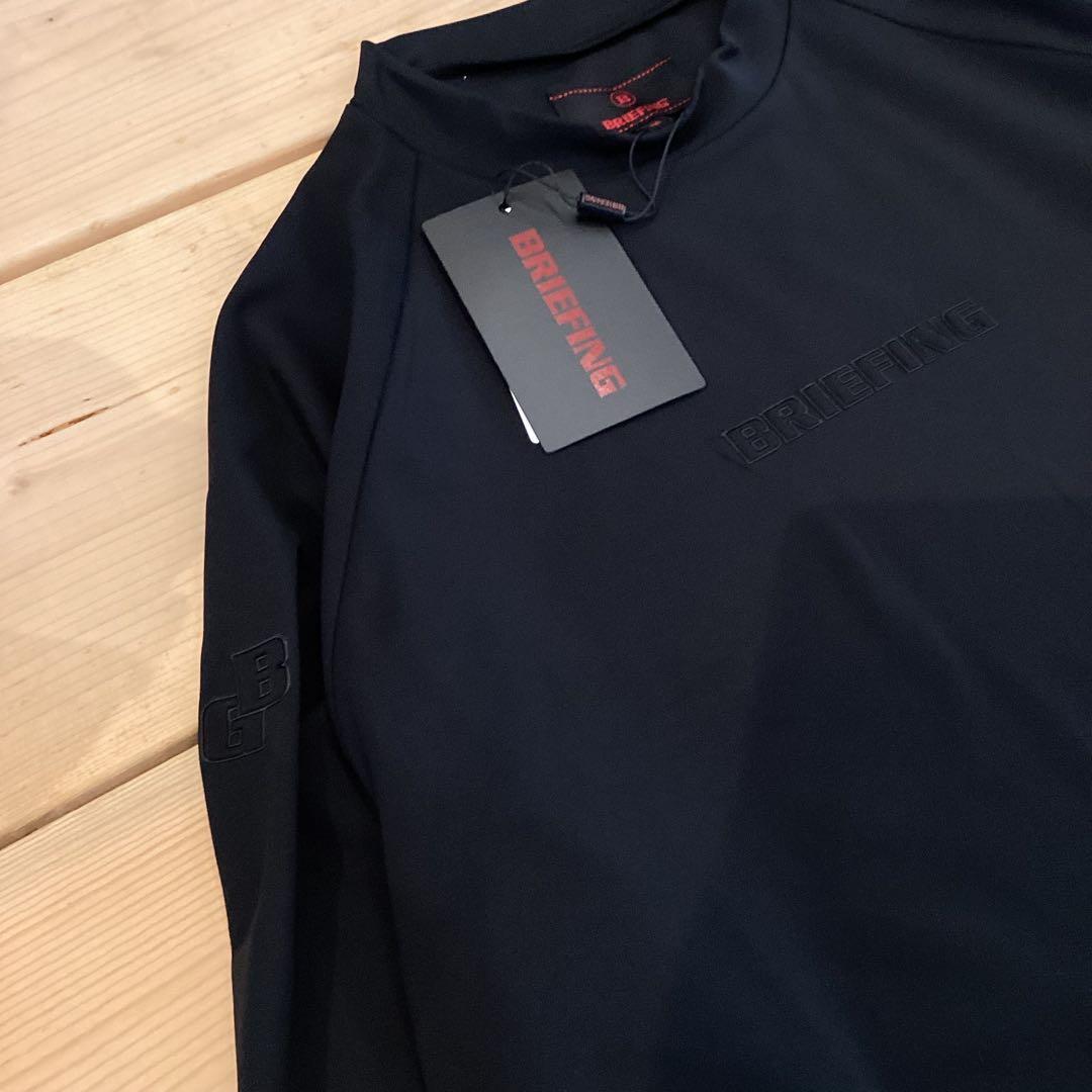 新品　BRIEFING STITCHED 3D LOGO HIGHNECK M
