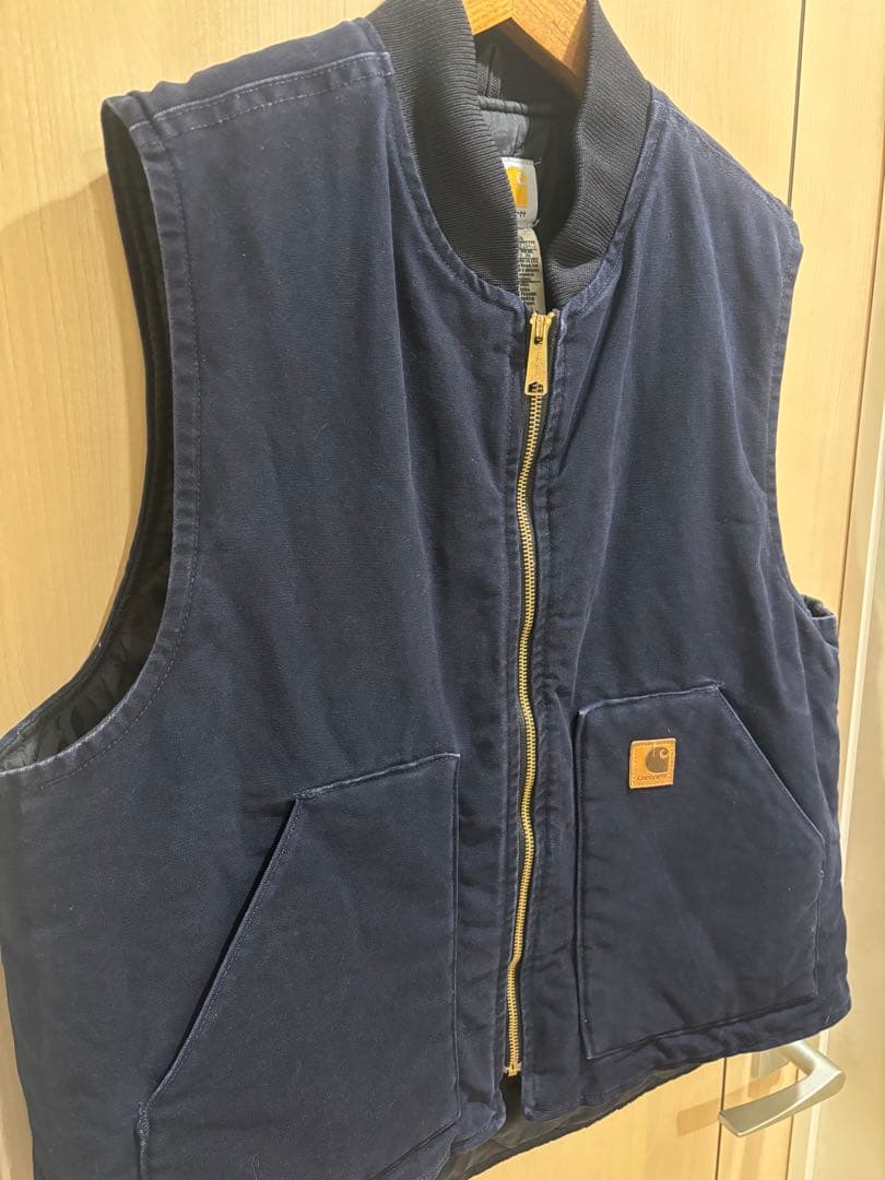 Carhartt ネイビー ベスト　xl