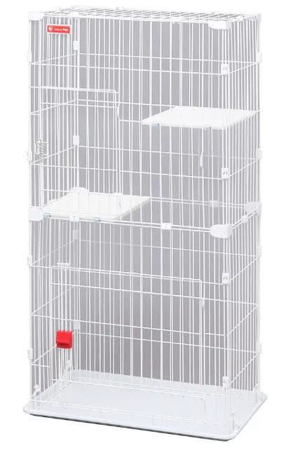 アイリスオーヤマ スリムキャットケージ2段