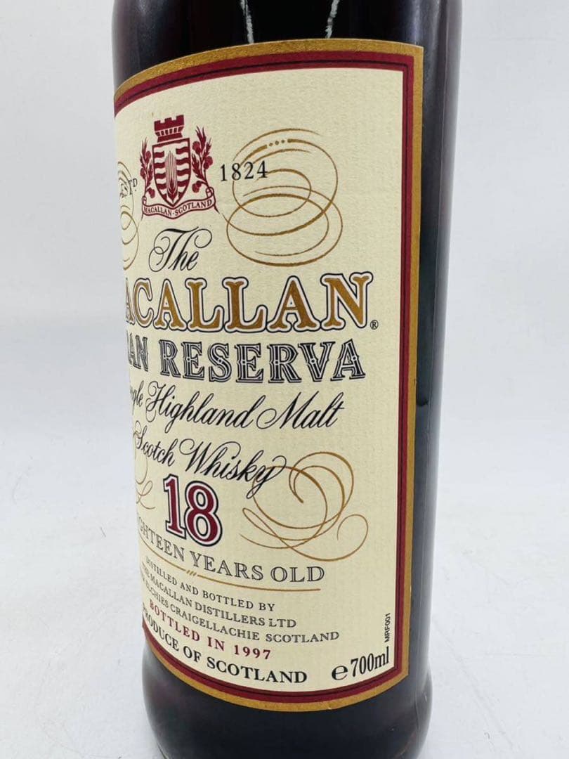 ザ・マッカラン 18年 グランレゼルバ 1979-1997 WH33602