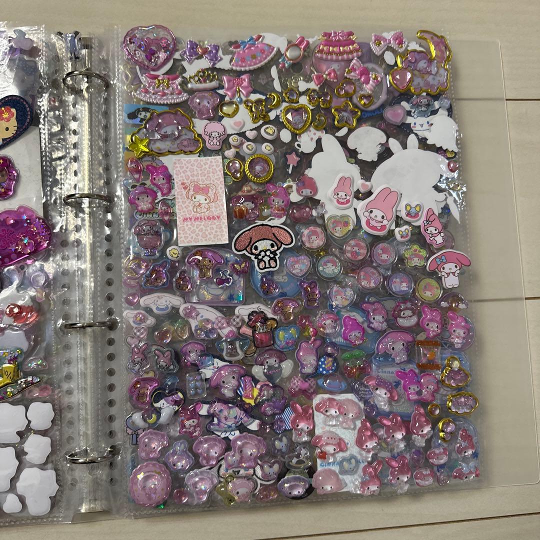 ボンボンドロップシール　キャラクターシール集 A4シール帳完成品