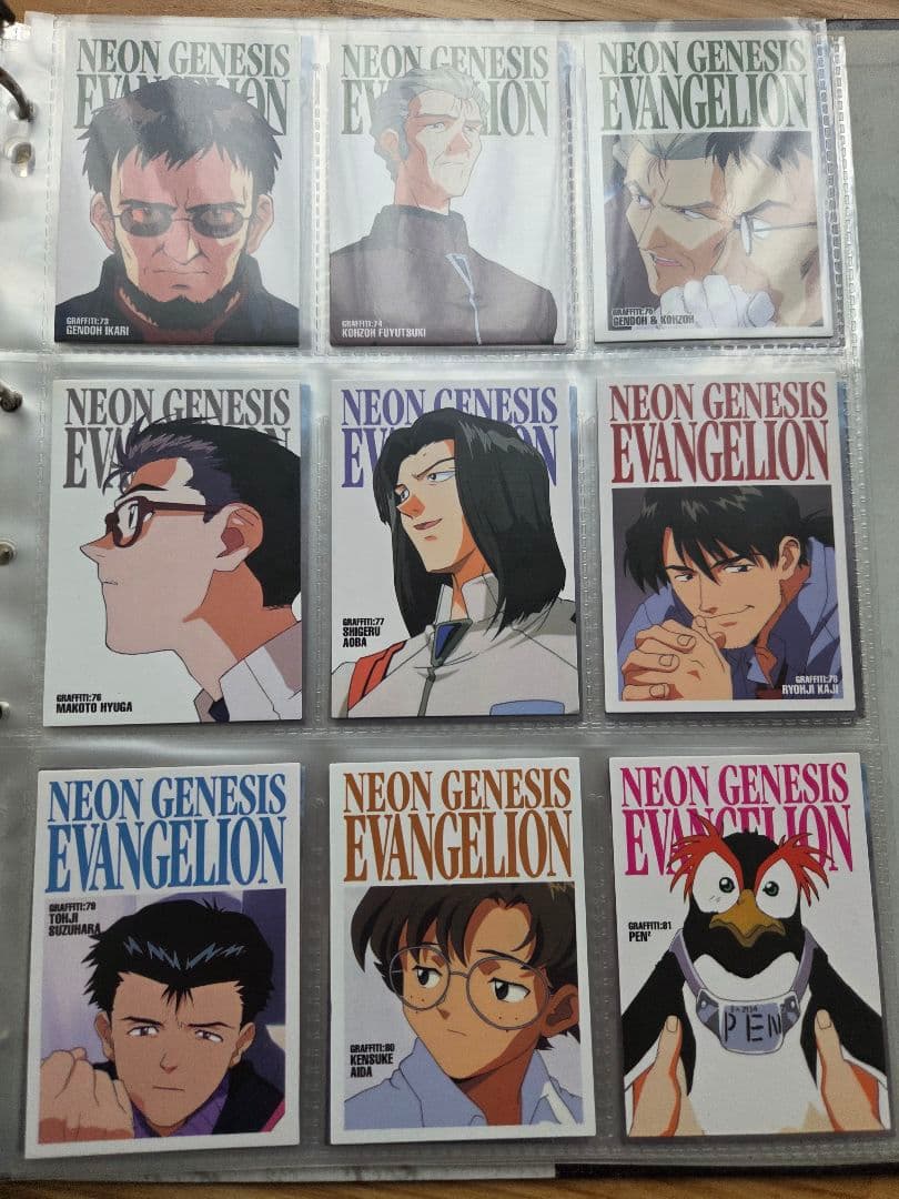 エヴァンゲリオンカードダスマスターズ２集フルコンプ品アルバム付き