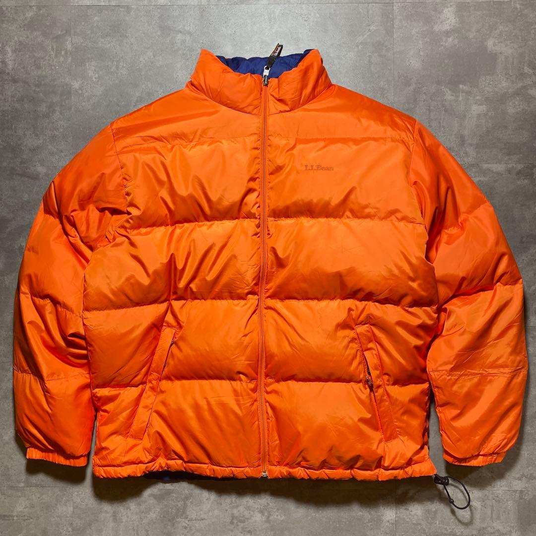 L.L.BEAN エルエルビーンリバーシブルダウンジャケット XLサイズ