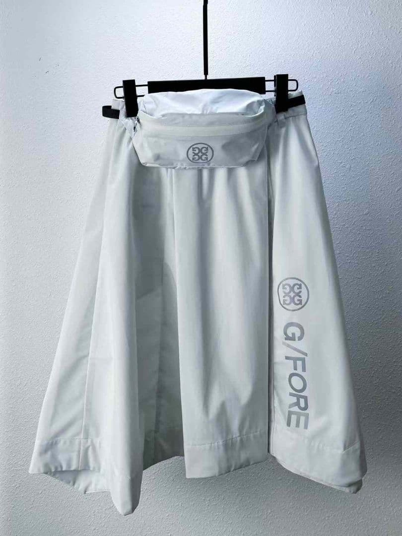 【S】G/FORE ジーフォア　ゴルフ　防水ロングスカート　梅雨