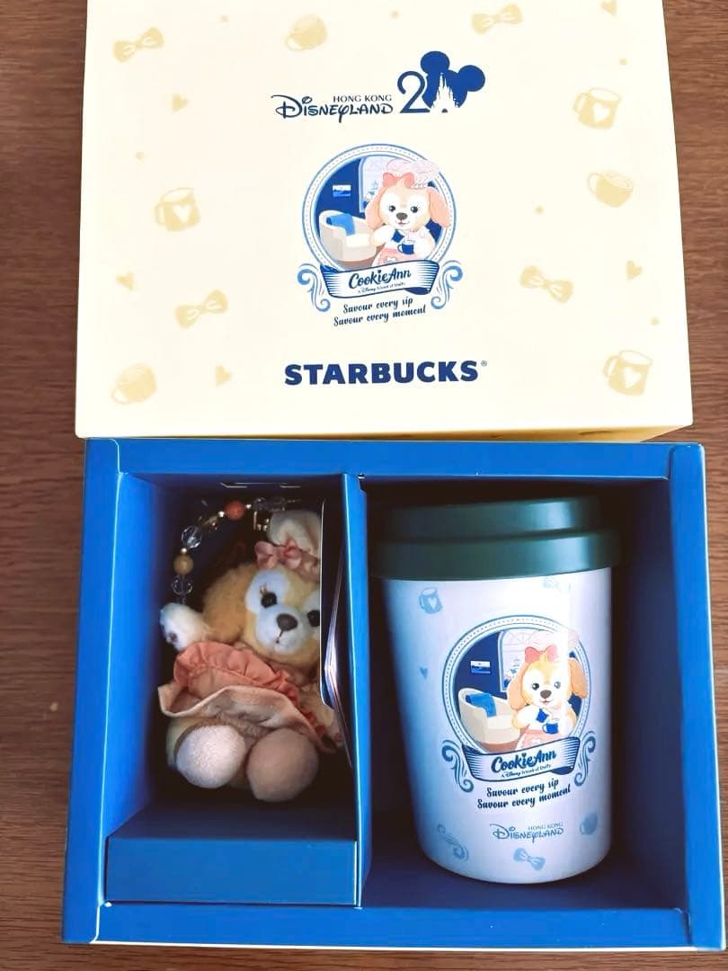 香港ディズニー20周年限定　クッキーアン　スターバックス