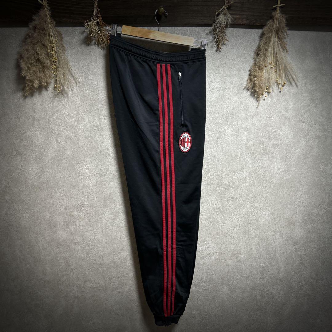 あ*様 セットアップ adidas トラックジャケット ACミラン 赤×黒×白