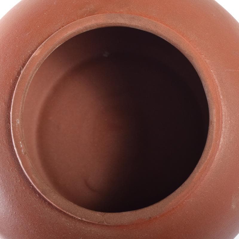 中国　紫砂　朱泥　急須　茶壷　在銘　C　7534