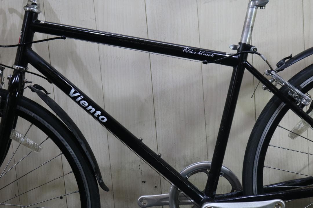 アニマートVIENTO 700C シマノ7速 430mm BLACKクロスバイク