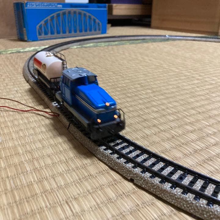 メルクリン　HOスターター&線路セット&ディーゼル3078 （ESSO付き）