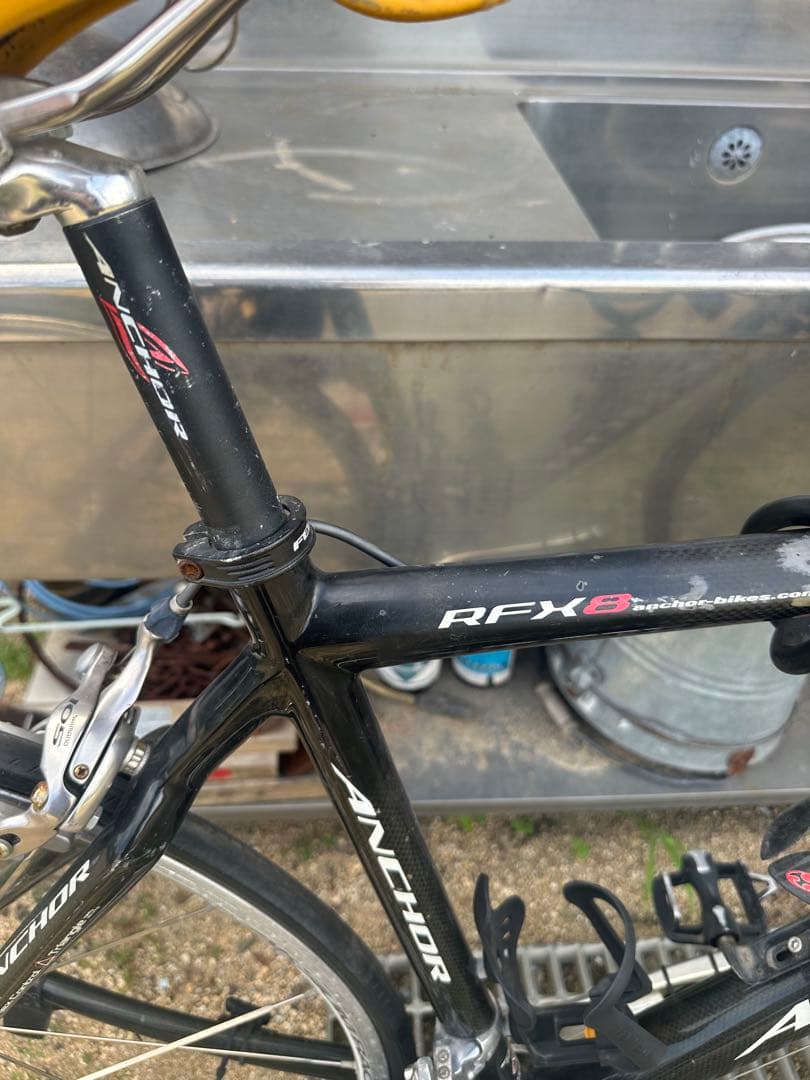 引き取り限定！ANCHOR RFX8 ロードバイク ブラック